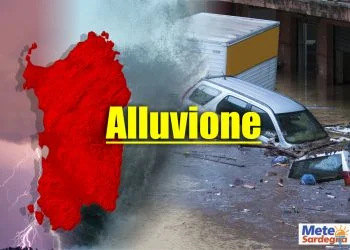 Alluvione in Sardegna.