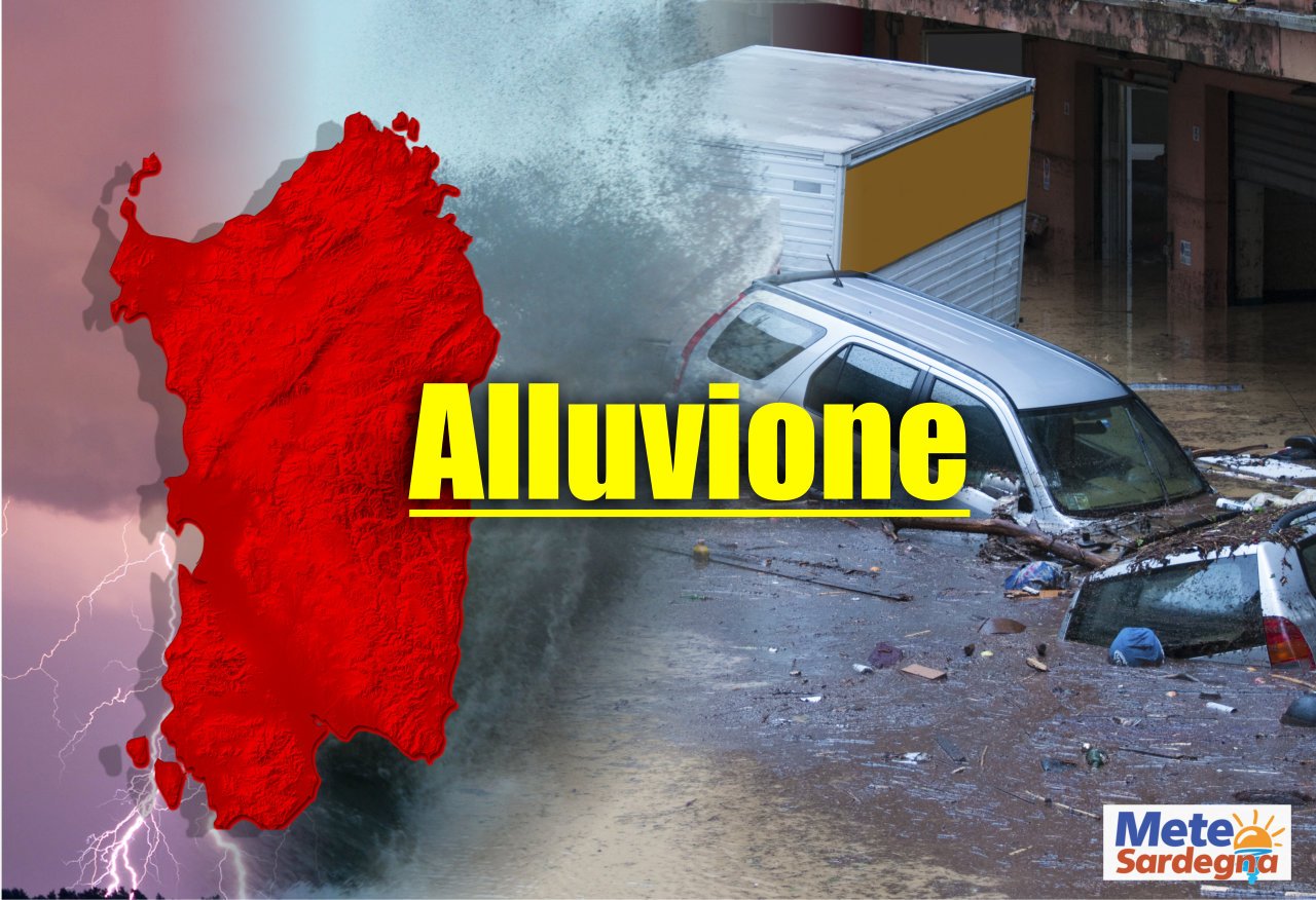 Alluvione in Sardegna.