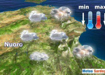 meteo nuoro e1605813479477 350x250 - Sardegna, meteo freddo con GELATE NOTTURNE. Neve su Gennargentu