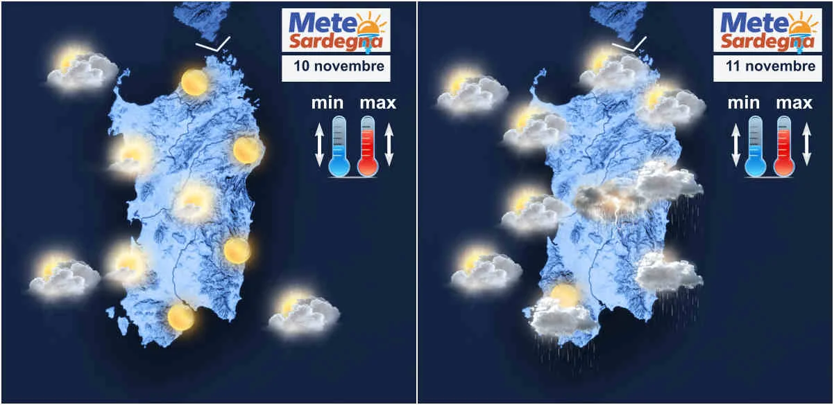 meteo sardegna - Meteo settimana: Anticiclone, ma mercoledì spazio a qualche pioggia