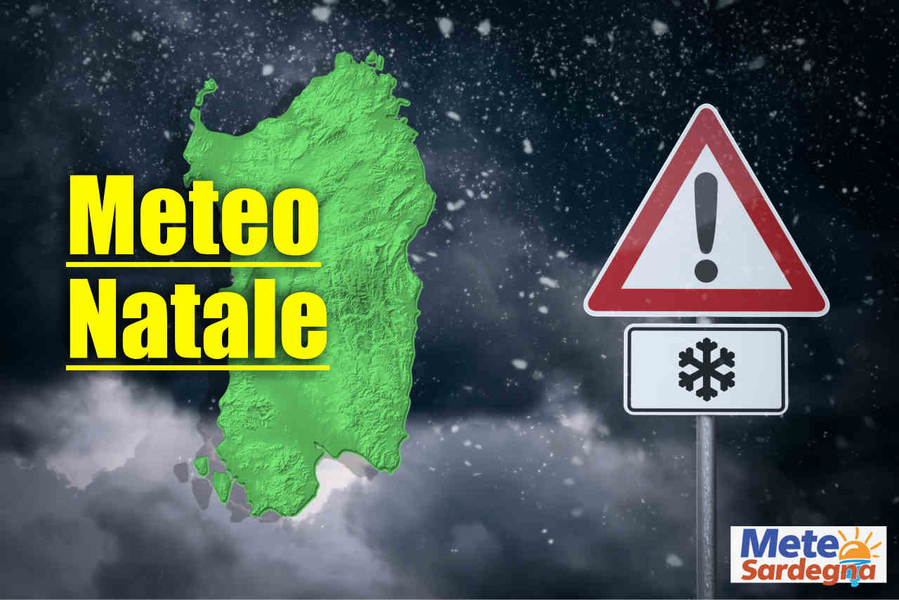 Meteo natale in Sardegna stime previsione