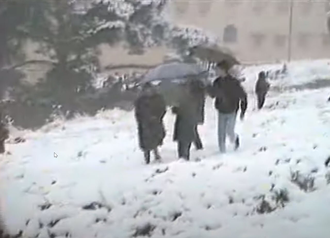 neve a cagliari video meteo - Video Meteo: la neve a Cagliari del 3 gennaio 1993