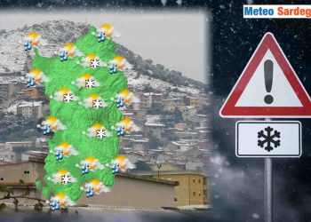 Meteo prossimi giorni Sardegna.