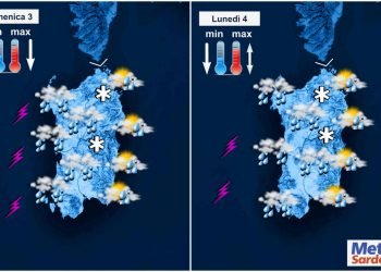 Sardegna meteo prossimi giorni.
