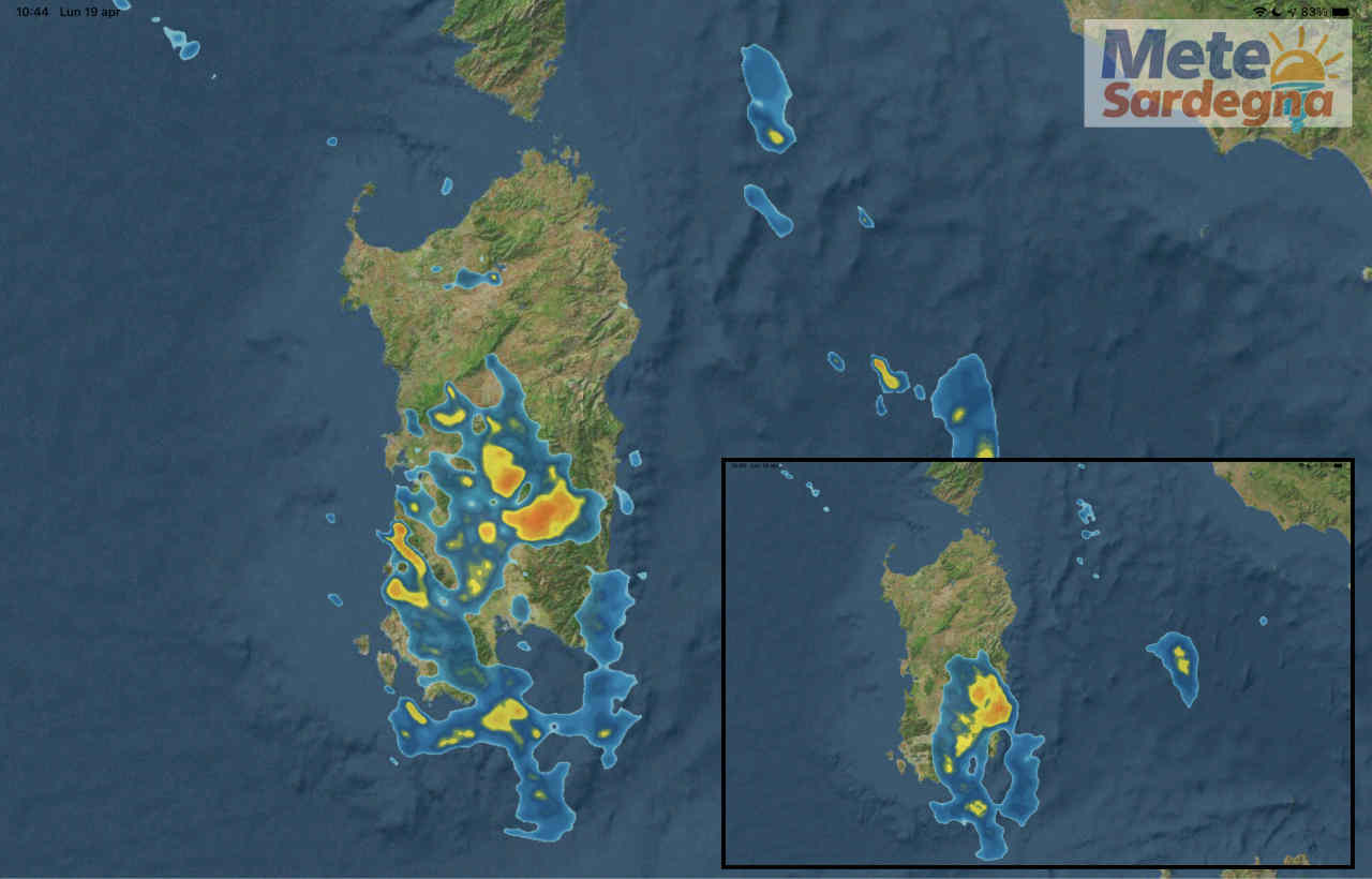 meteo instabile in sardegna