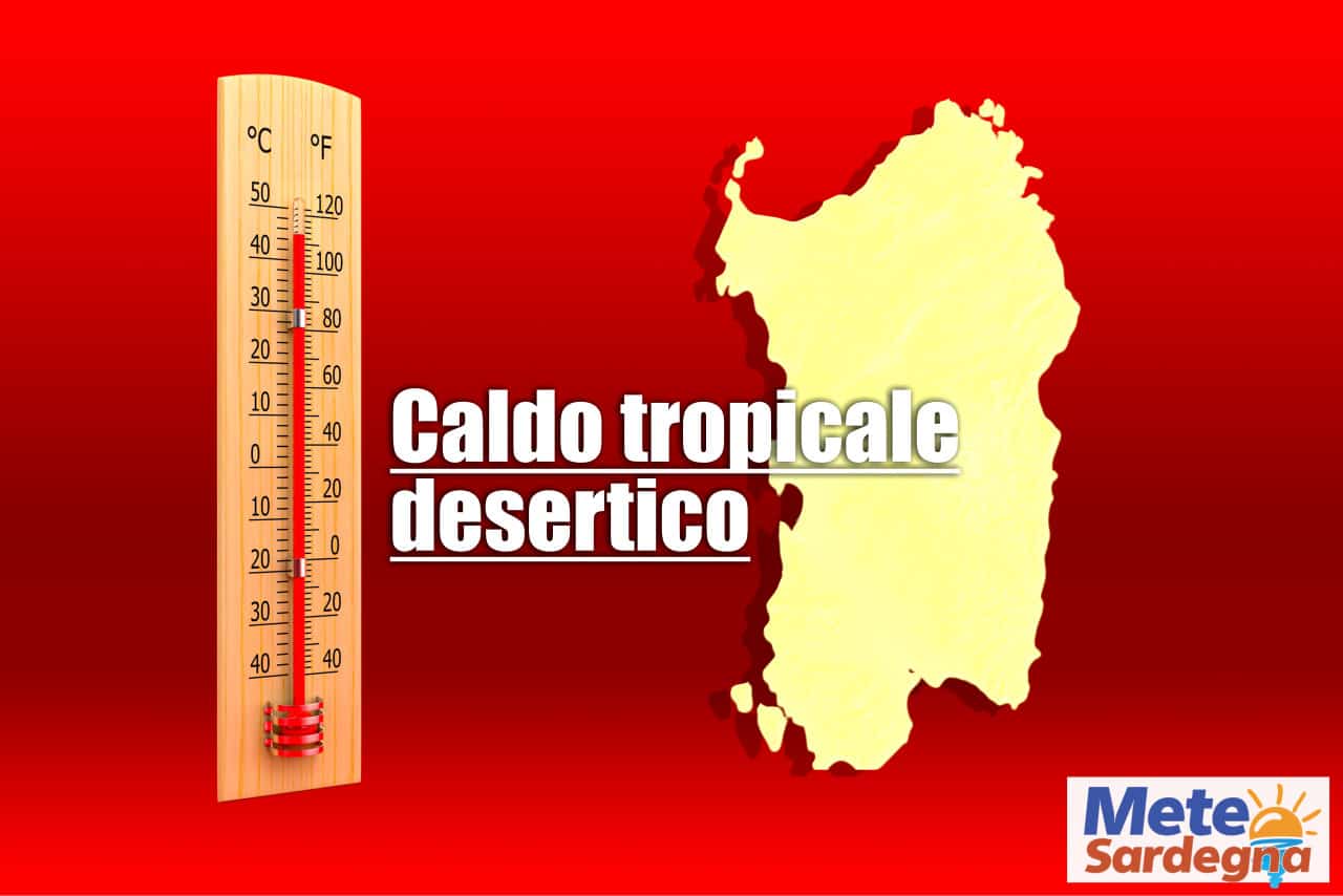 evoluzione meteo sardegna - Meteo SARDEGNA, clima d’Africa continuo. Evento ragguardevole. Estate infinita