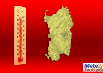 meteo sardegna prossimi giorni con caldo record