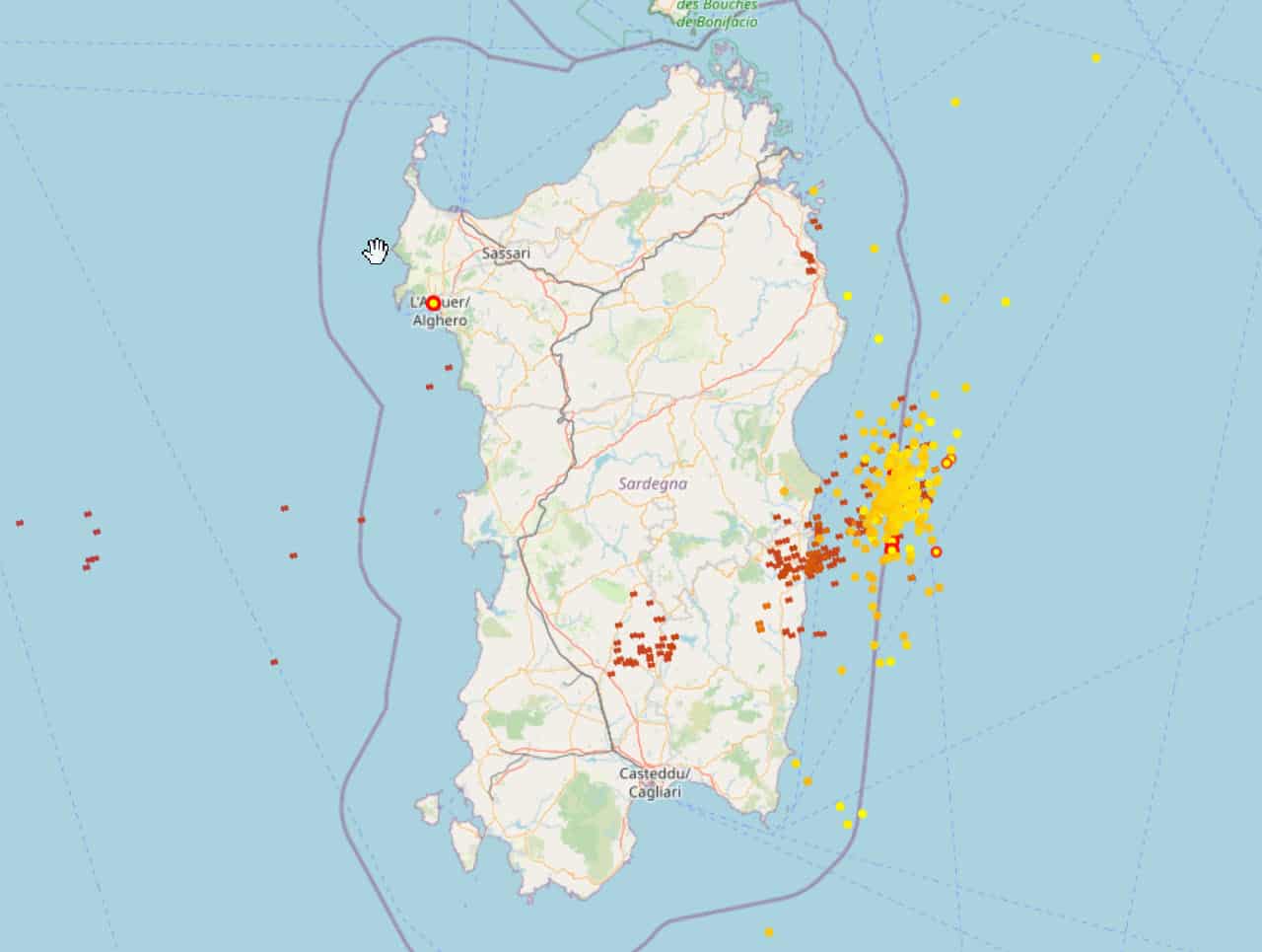 2021 08 25 18 07 19 - Aggiornamento, Meteo Sardegna: escalation di forti temporali attorno alla regione. Focus e previsioni