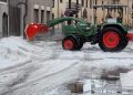 Grandine nel Nord Italia.