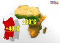 Centro Africa meno caldo che in Sardegna.