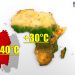 Centro Africa meno caldo che in Sardegna.