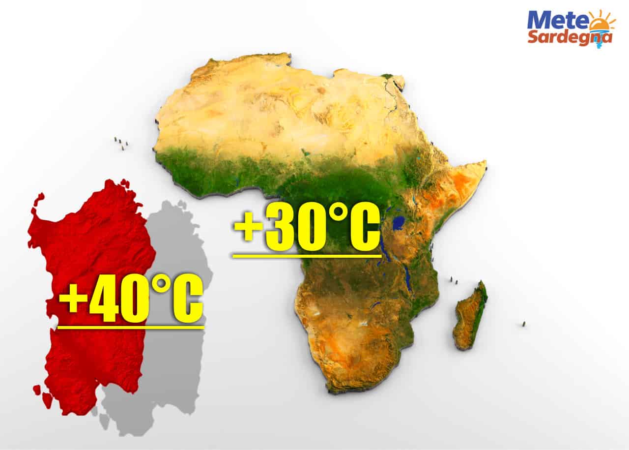 africa meno caldo di sardegna - Centro Africa meno caldo che in Sardegna.