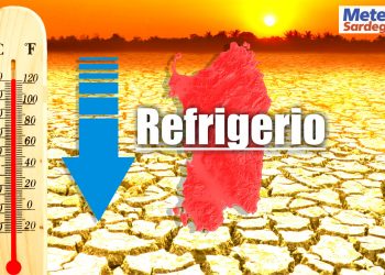 evoluzione meteo sardegna con calo temperatura