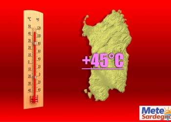 sardegna con rischio ondata di calore