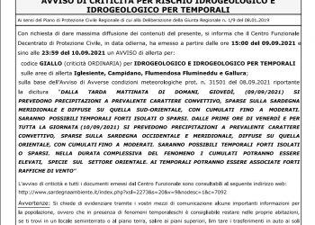 allerta meteo sardegna