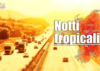 meteo con notte tropicale