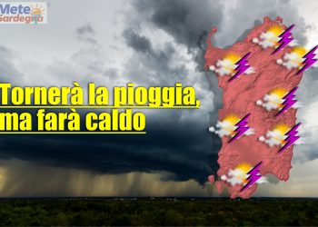 meteo con piogge sardegna