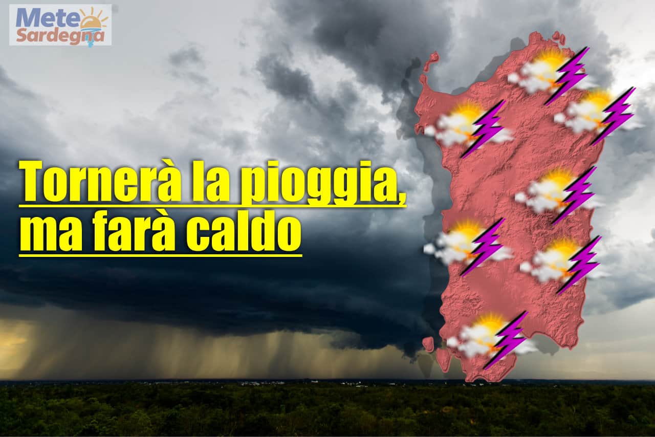 meteo con piogge sardegna - SARDEGNA, centri meteo nel caos, rischio di eventuali piogge intense. MAPPE