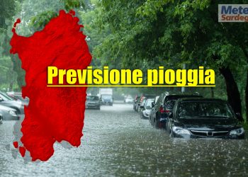 previsione pioggia Sardegna