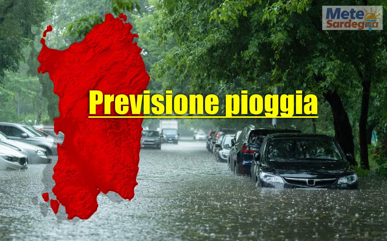 meteo con previsione pioggia sardegna 1 - Meteo Sardegna, sempre più a clima tropicale: temperature e mappe piogge prossimi 10 giorni