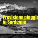 meteo con previsione pioggia sardegna