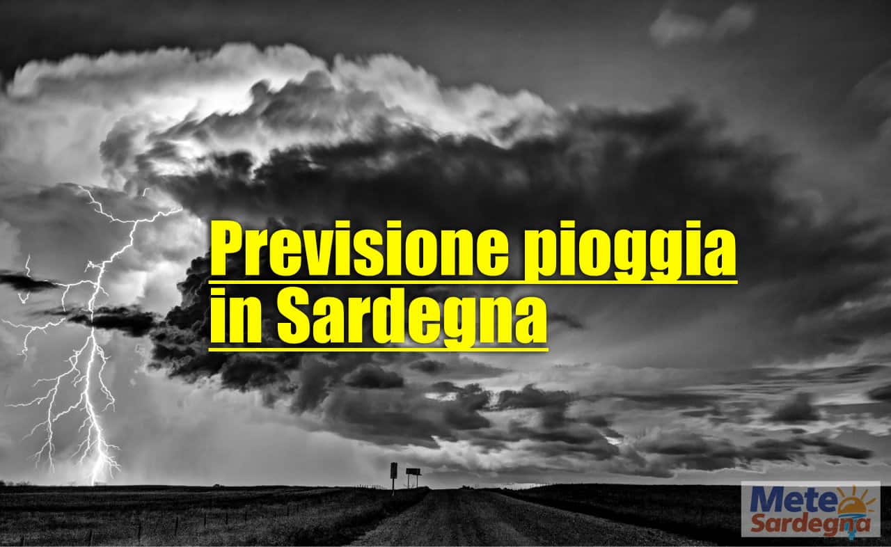 meteo con previsione pioggia sardegna - Meteo Sardegna, previsione delle piogge dei prossimi 10 giorni. Mappe a confronto