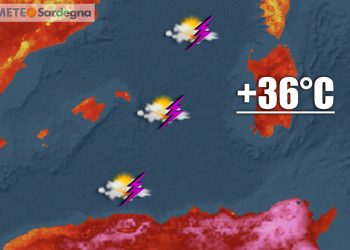 meteo sardegna con caldo africano