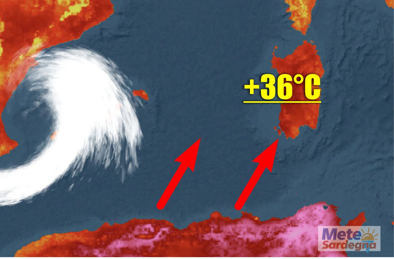 meteo sardegna con ondata di caldo - SARDEGNA meteo di nuovo con CALDO esagerato dall’AFRICA