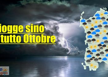 Sardegna, in attesa del meteo piovoso d'autunno. Stima di piovosità.