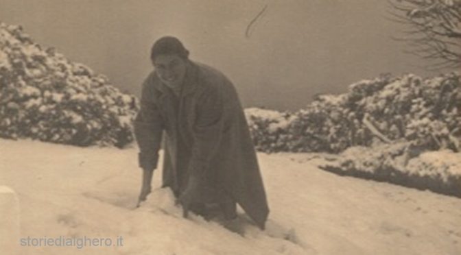 La neve del 1956 672x372 1 - Meteo SARDEGNA ed il rischio di ONDATE di GELO nel prossimo Inverno