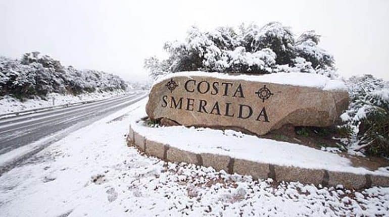 costa smeralda neve - Meteo SARDEGNA ed il rischio di ONDATE di GELO nel prossimo Inverno