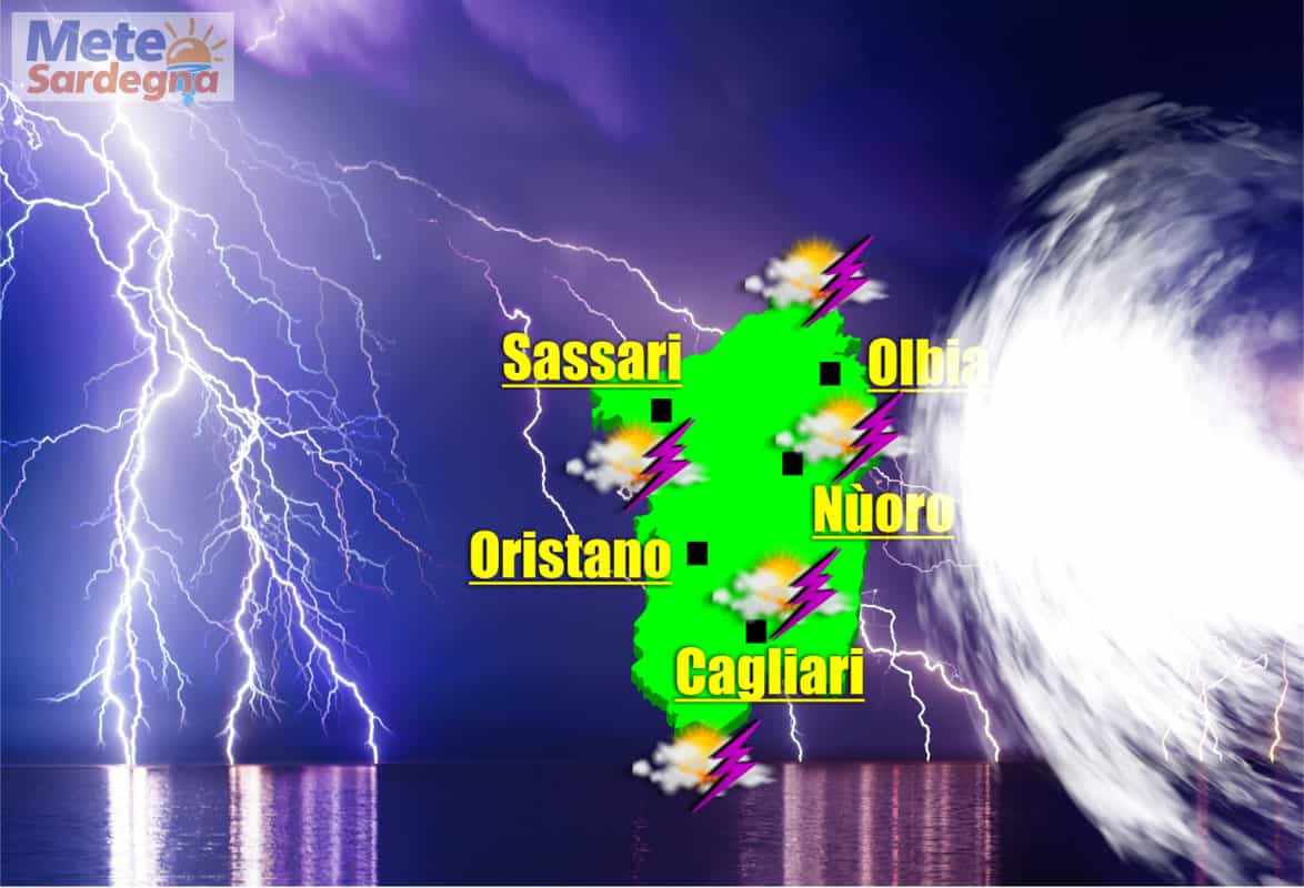 evoluzione meteo sardegna - Meteo SARDEGNA, Autunno tra SICCITA’ e rischio ALLUVIONI lampo