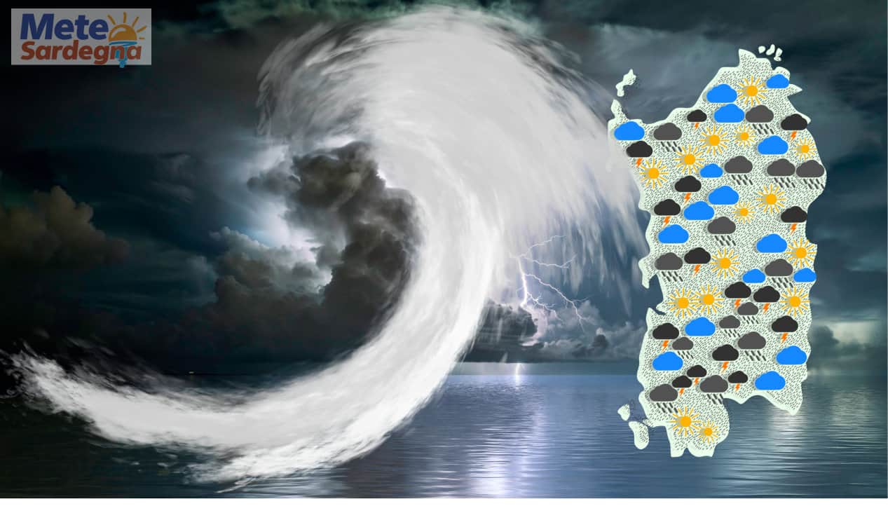 meteo con peggioramento e temporali - Meteo Sardegna sotto forte PEGGIORAMENTO a inizio settimana