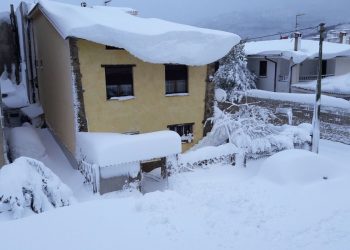 La nevicata a Tonara del 17 e 18 GENNAIO 2017.
