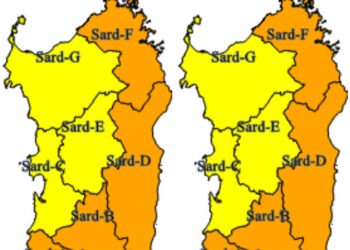 allerta meteo 350x250 - SARDEGNA: allerta meteo ROSSA dalla Protezione Civile nazionale