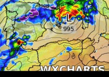 ciclogenesi esplosiva 350x250 - Sardegna, meteo da Desulo, la grande neve del 29 novembre 2021