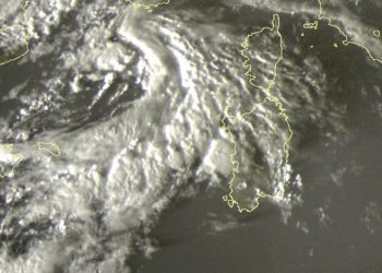 ciclone mediterraneo 350x250 - Meteo Sardegna nel cuore del ciclone mediterraneo: il cielo ribolle di nubi temporalesche