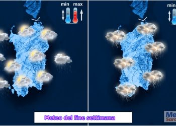 evoluzione meteo sardegna 2 350x250 - Meteo SARDEGNA, acuto maltempo, poi Primavera. Ma la Neve tornerà per Natale