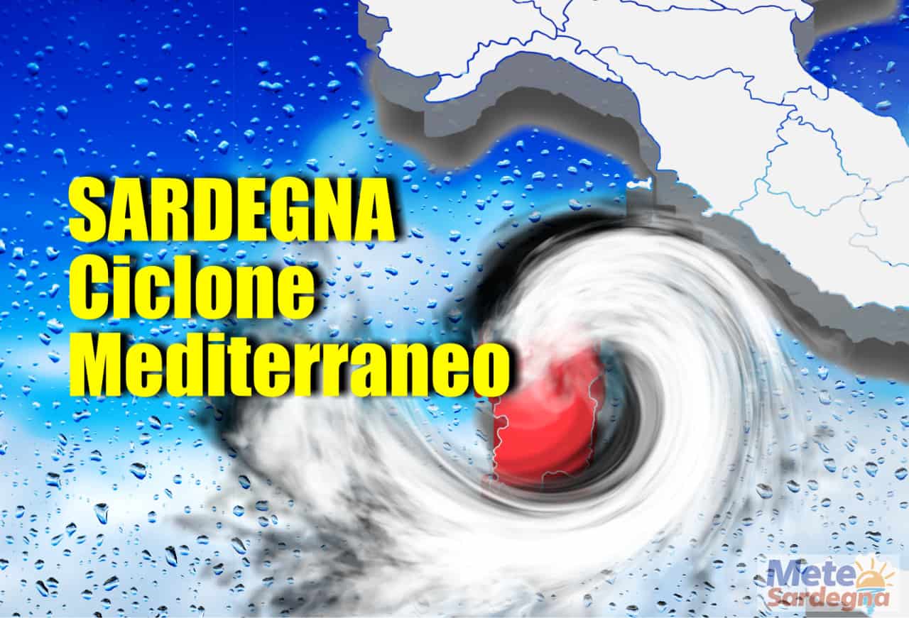 meteo sardegna sotto il ciclone mediterrano - Meteo SARDEGNA, piogge infinite. Novembre promette GRAVE MALTEMPO