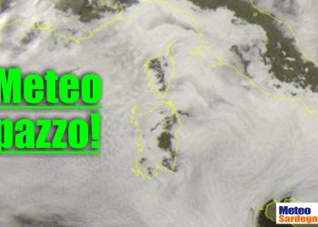 meteo pazzo in sardegna 350x250 - Sbuffo sub tropicale: risveglio mite e con un curioso banco di nebbia