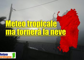 sardegna meteo tropicale con cambiamento