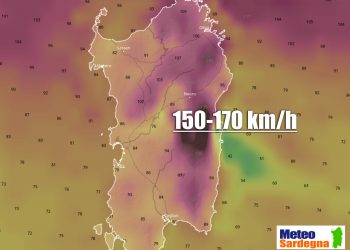 meteo sardegna burrasca vento 05 350x250 - SARDEGNA allerta meteo della Protezione Civile. Neve sui rilievi, obbligo di catene