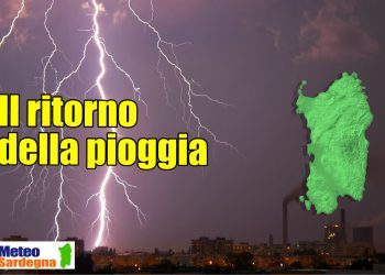 pioggia quando nel meteo sardegna 350x250 - Meteo Sardegna, di nuovo 40 gradi nei pressi di Cagliari. Quando una via di uscita da questo caldo