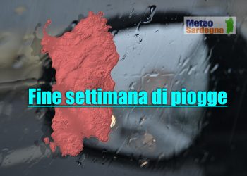 meteo sardegna 15 350x250 - Meteo Sardegna: prima piovaschi, poi PIOGGE e domenica FREDDO