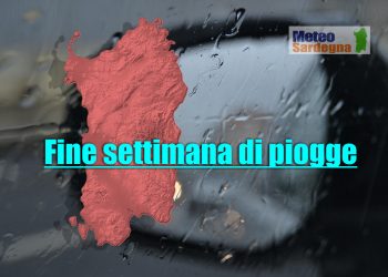 meteo sardegna 15 350x250 - Perturbazione avanza a grandi passi, meteo peggiora. Weekend con l’ombrello