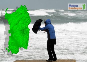 meteo sardegna 21 350x250 - Peggioramento in atto, meteo in Sardegna turbolento