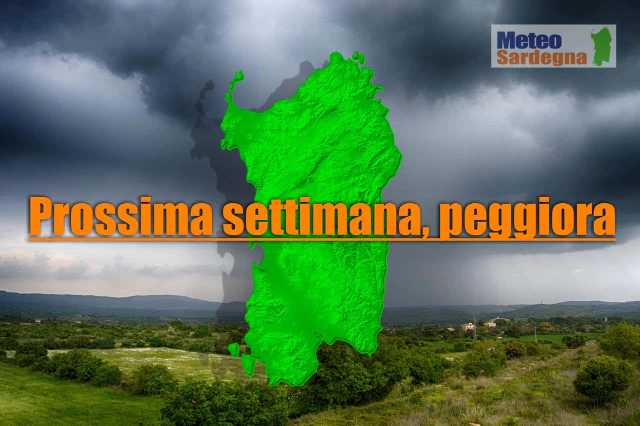 meteo sardegna 12 - Sardegna, prossima settimana dal meteo turbolento