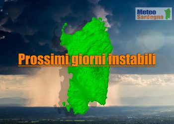 meteo sardegna 15 350x250 - Meteo del ponte del 25 Aprile: Sardegna tra instabilità e miglioramento