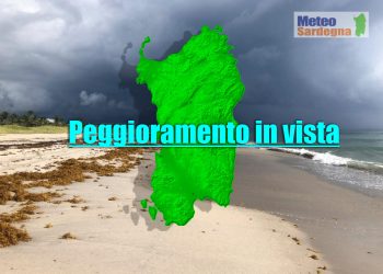 meteo sardegna 3 350x250 - Peggioramento in atto, meteo in Sardegna turbolento