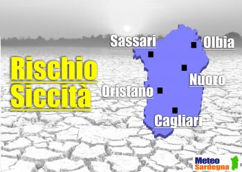 meteo sardegna deficit pluviometrico 350x250 - Peggioramento in atto, meteo in Sardegna turbolento